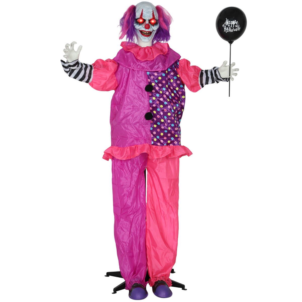 175cm pink clown Halloween animatronic