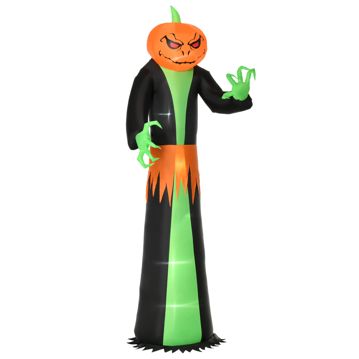 9ft giant inflatable pumpkin head ghost Halloween decoration