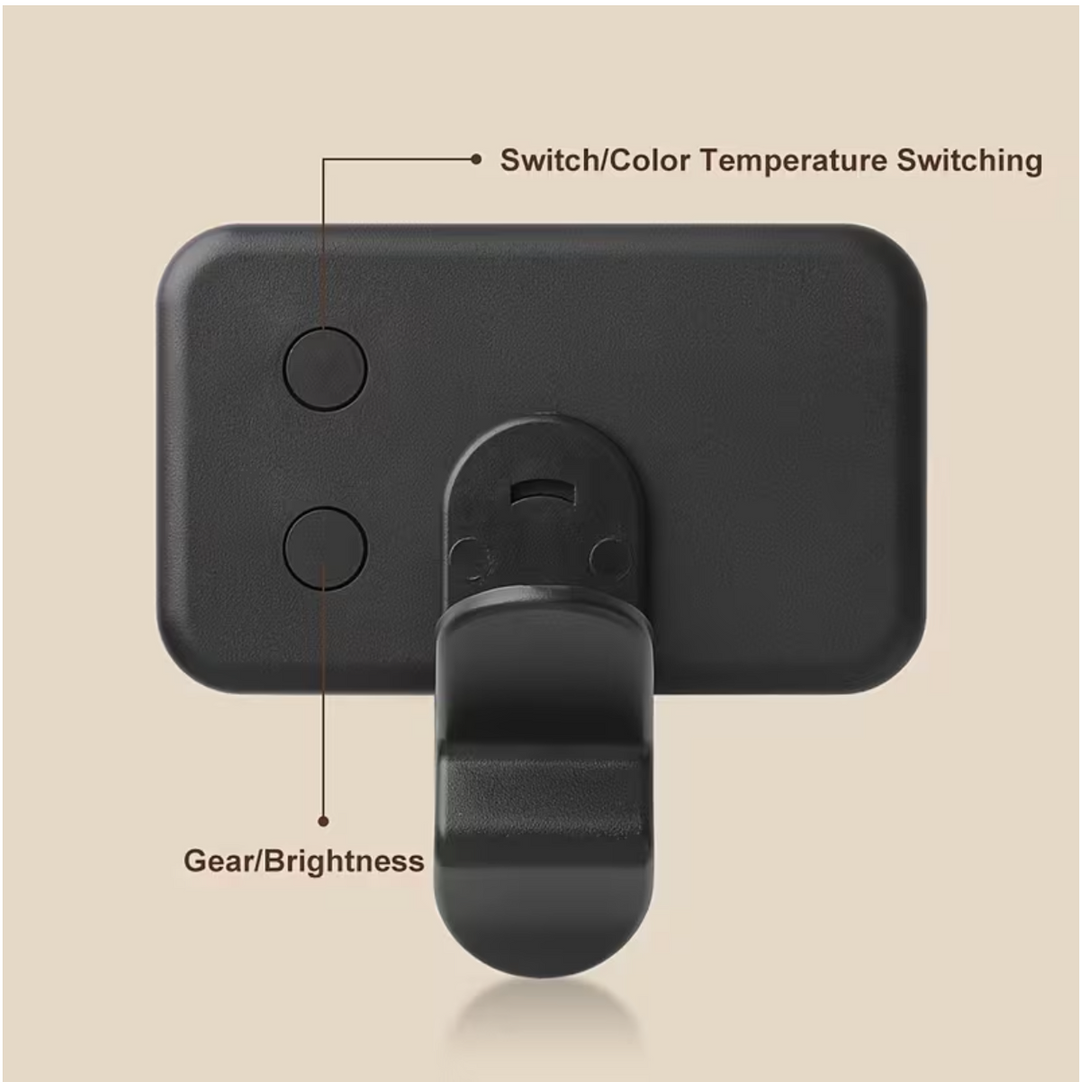 Phone fill light rechargeable battery charging port